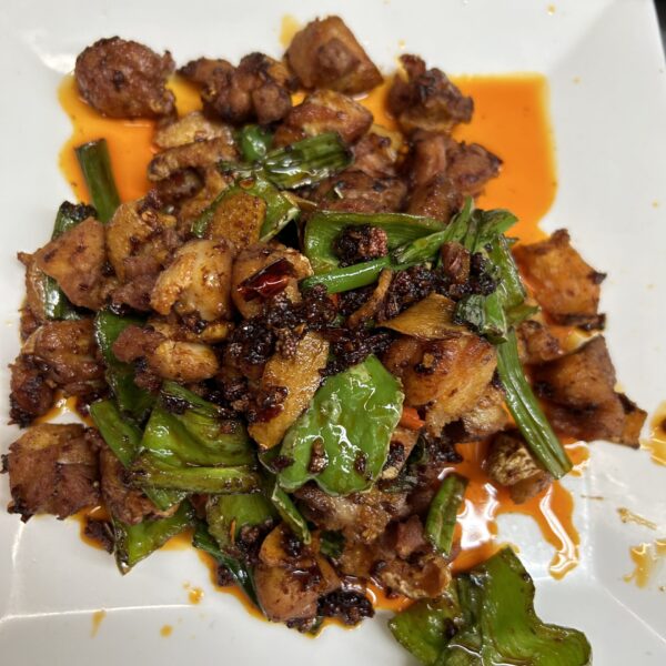 triple pepper chicken