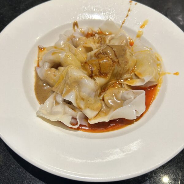 wonton in chili sauce