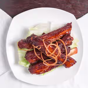 barbecued spare ribs